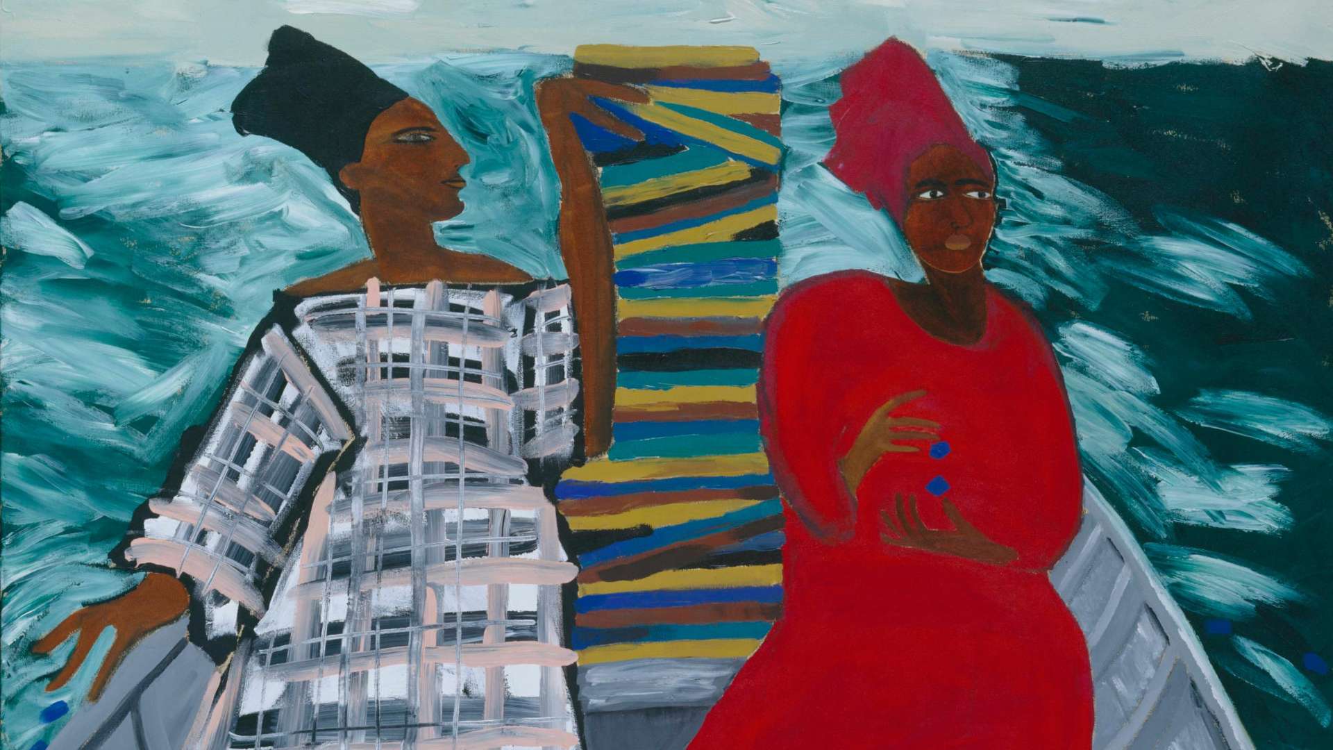 Just Like at the Theatre - Lubaina Himid at the Tate Modern | Bvlgari ...