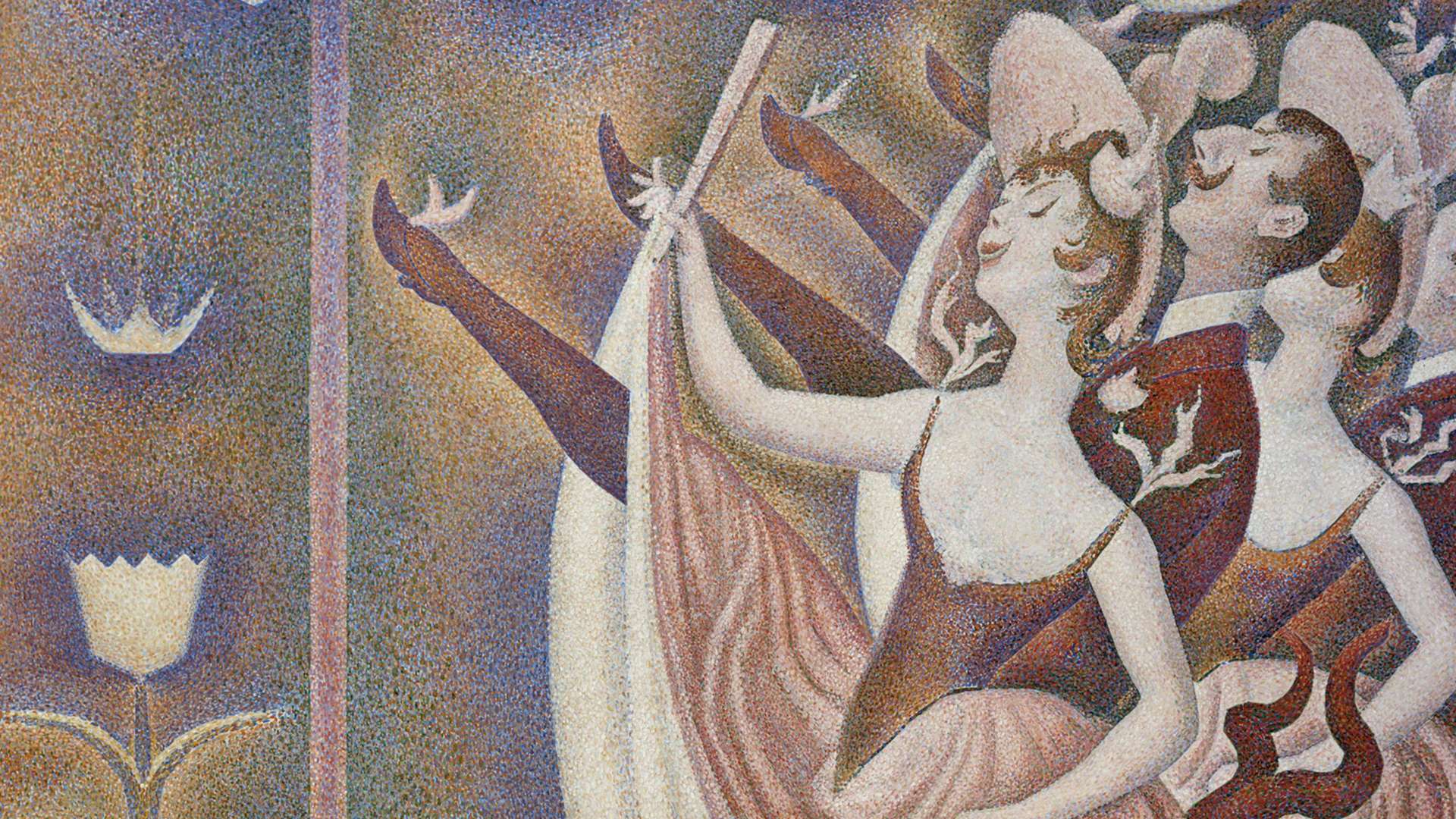 Georges Seurat, Le Chahut, 1889-1890, Oil on canvas, 141 &times; 170 cm | &copy; Collection Kr&ouml;ller-M&uuml;ller Museum, Otterlo, The Netherlands