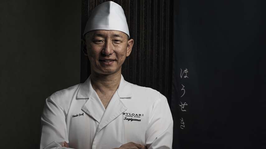 Bvlgari Resort Dubai - Chef Masahiro Sugiyama Portrait