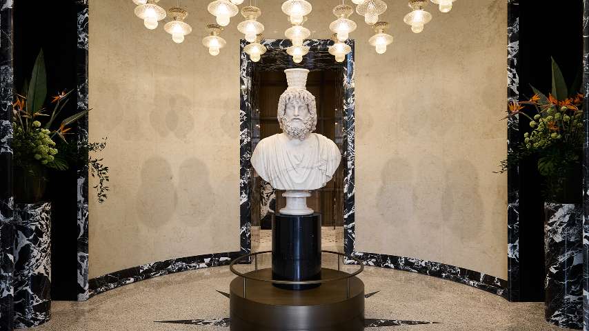 Bvlgari Hotel Roma - Il busto di Giove