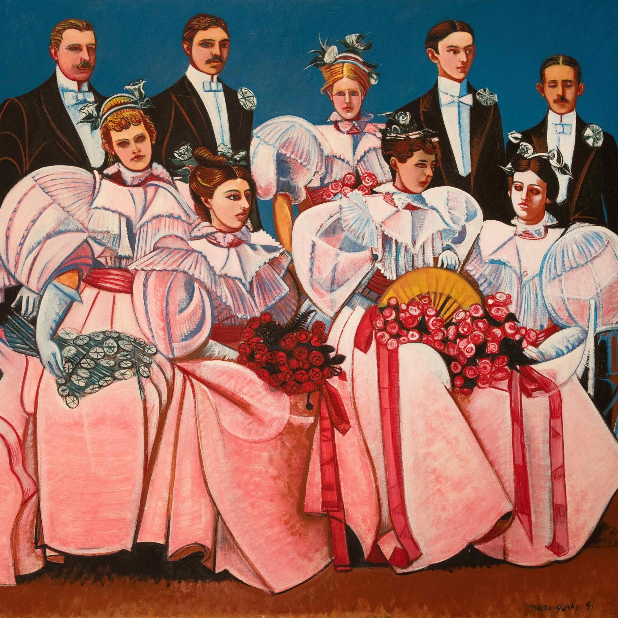 Maro Gorky, scenes of family life