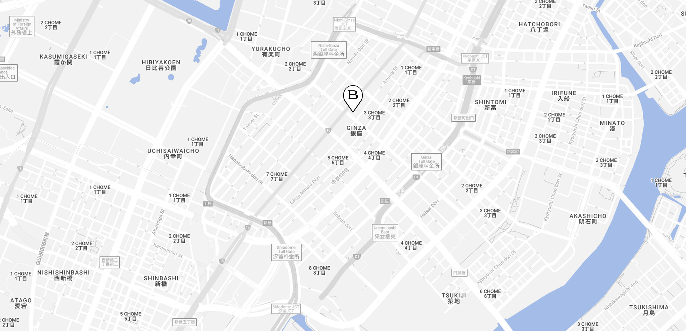 map Tokyo